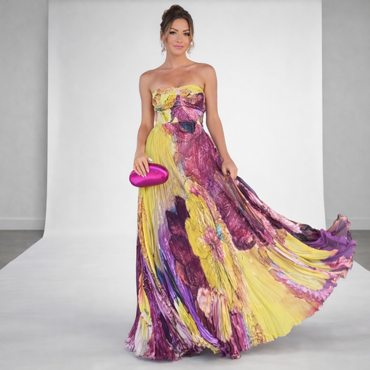 Katrina | Plisado que Estiliza y Suaviza la Silueta