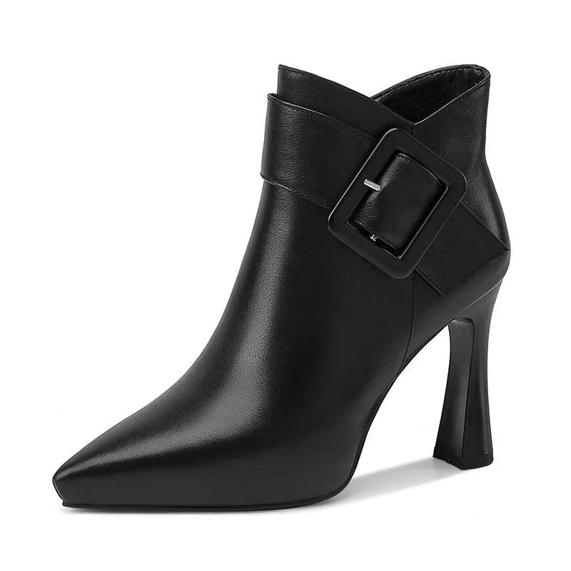 Veline™ – Botines con Hebilla Elegante
