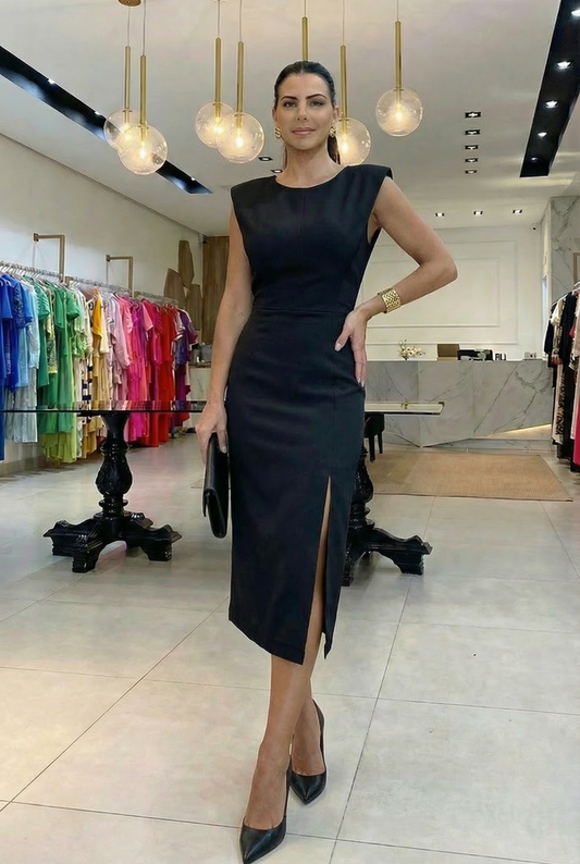 Valentina | Vestido Elegante con Abertura