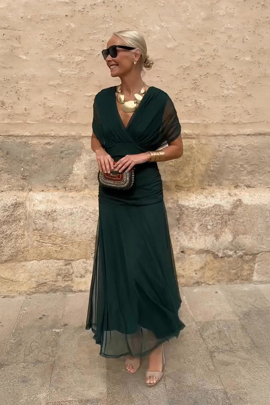 Aurora Belisse™ | Vestido largo que estiliza y eleva tu elegancia