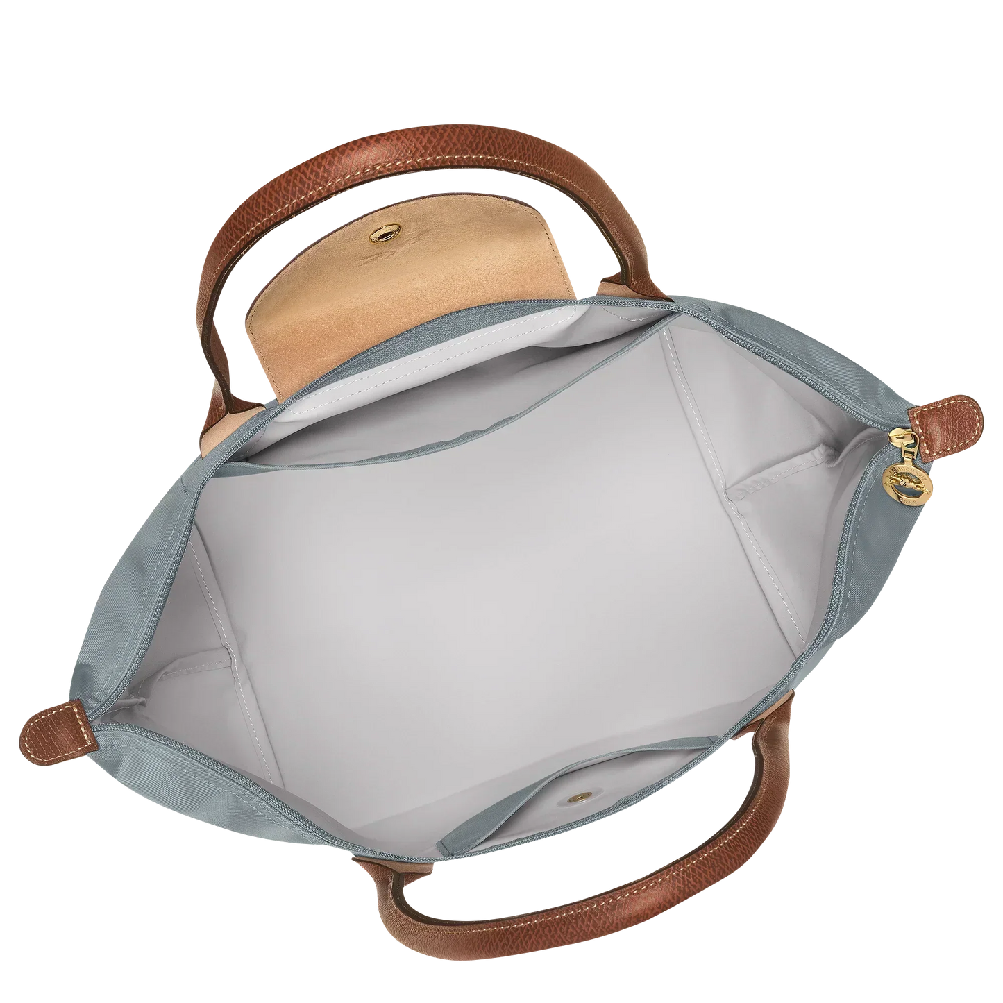Bolso tote plegable grande | color acero