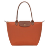 Bolso tote plegable grande | color ladrillo