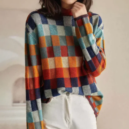 Isla | Suéter Retro de Estilo Acogedor