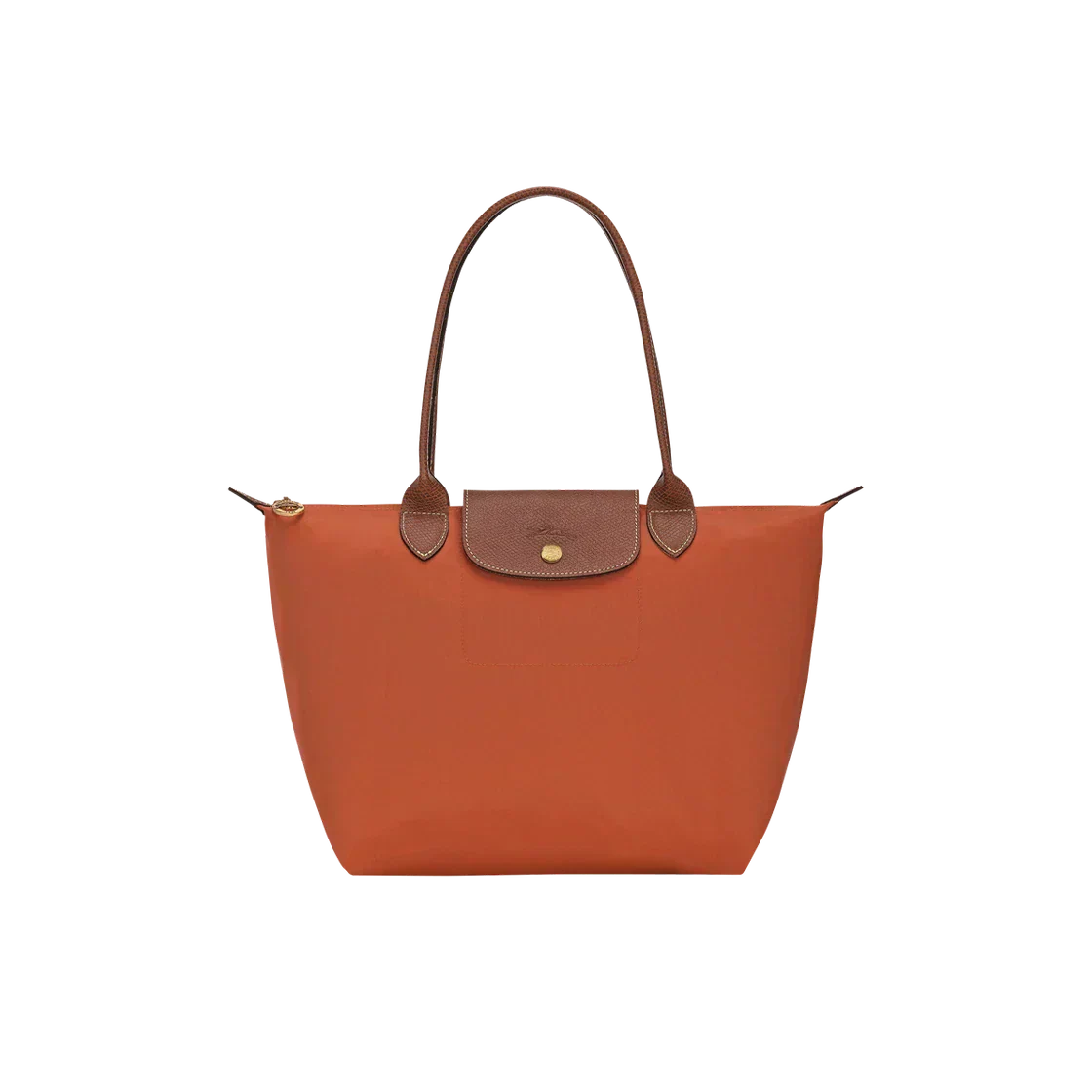Bolso tote plegable grande | color ladrillo